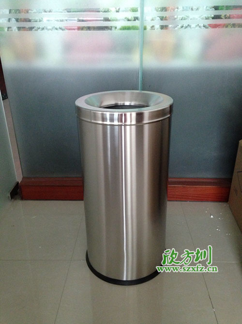 港式不銹鋼圓形垃圾桶哪里找，就找深圳欣方圳