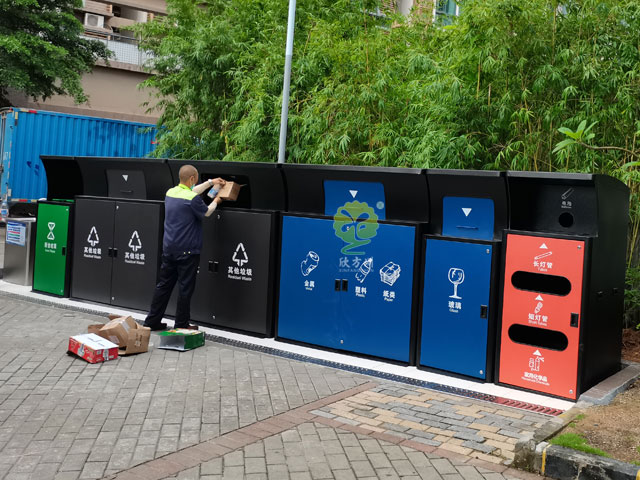 深圳小區垃圾集中分類投放點 深圳小區垃圾集中分類投放點