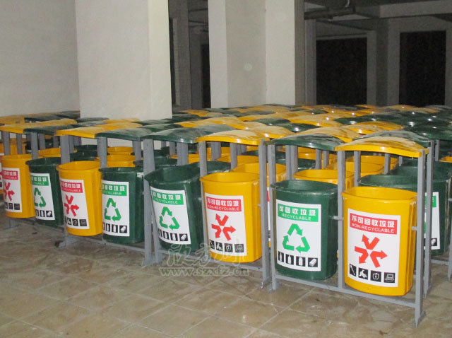 環衛分類玻璃鋼垃圾桶 環衛分類玻璃鋼垃圾桶