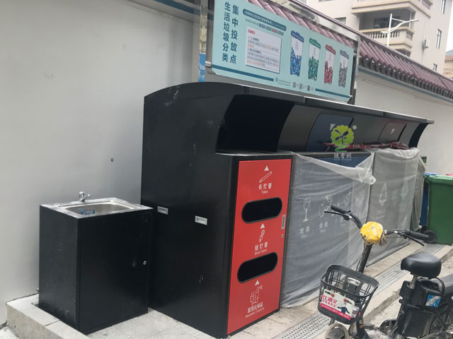 深圳標準不銹鋼垃圾分類投放點 深圳標準不銹鋼垃圾分類投放點