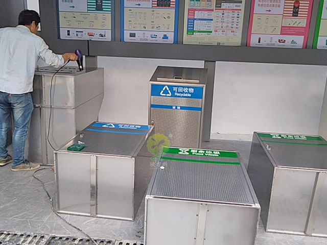 深圳不銹鋼垃圾箱廠家定制社區分類生活垃圾箱 深圳不銹鋼垃圾箱廠家定制社區分類生活垃圾箱