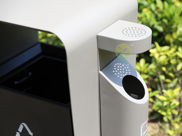 深圳福田戶外垃圾桶新款福字LOGO單手換袋