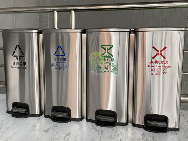 家用不銹鋼室內分類垃圾桶 家用不銹鋼室內分類垃圾桶
