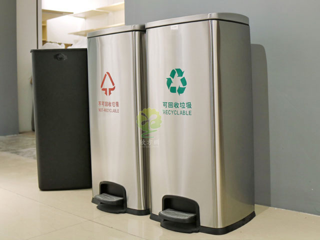 家用不銹鋼室內分類垃圾桶 家用不銹鋼室內分類垃圾桶