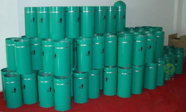 農(nóng)行專(zhuān)用鋼制垃圾桶