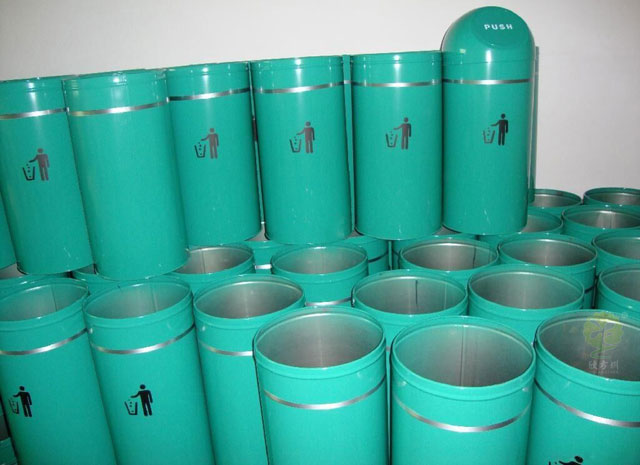 農(nóng)行專(zhuān)用鋼制垃圾桶