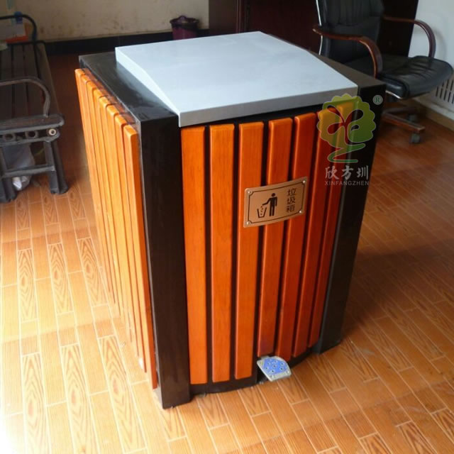 室內腳踏式鋼木垃圾桶 室內腳踏式鋼木垃圾桶