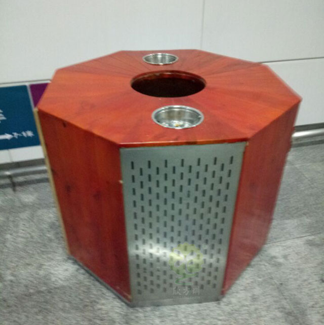 高鐵站臺(tái)景觀垃圾箱果皮箱