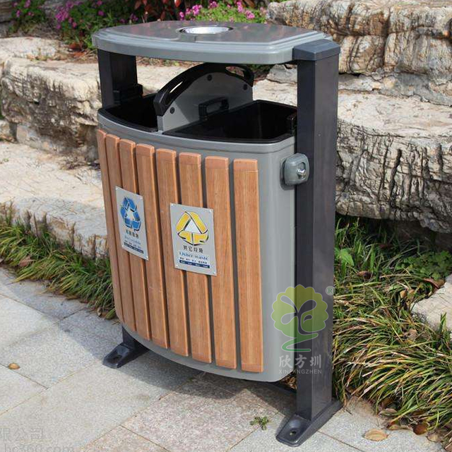 小型雙分類鋼木果殼箱