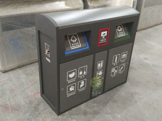 金屬分類垃圾箱 金屬分類垃圾箱