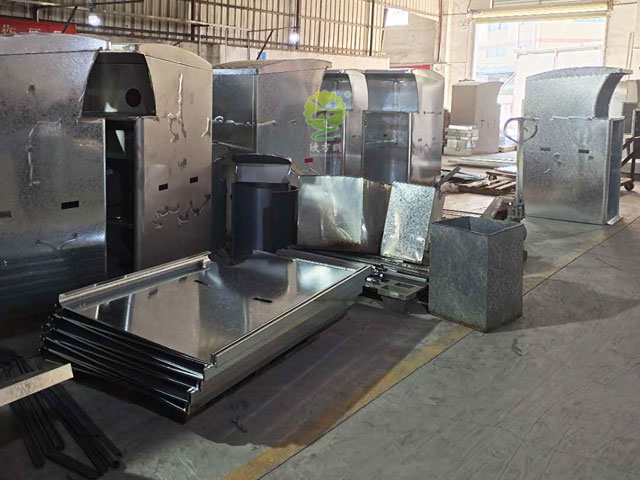 深圳小區(qū)垃圾收集點密閉大垃圾箱 深圳小區(qū)垃圾收集點密閉大垃圾箱