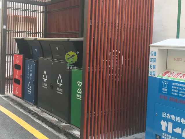 深圳小區(qū)垃圾收集點密閉大垃圾箱 深圳小區(qū)垃圾收集點密閉大垃圾箱