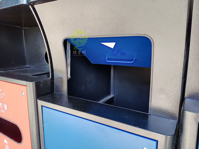 深圳城管驗收標準不銹鋼垃圾分類投放點大垃圾箱