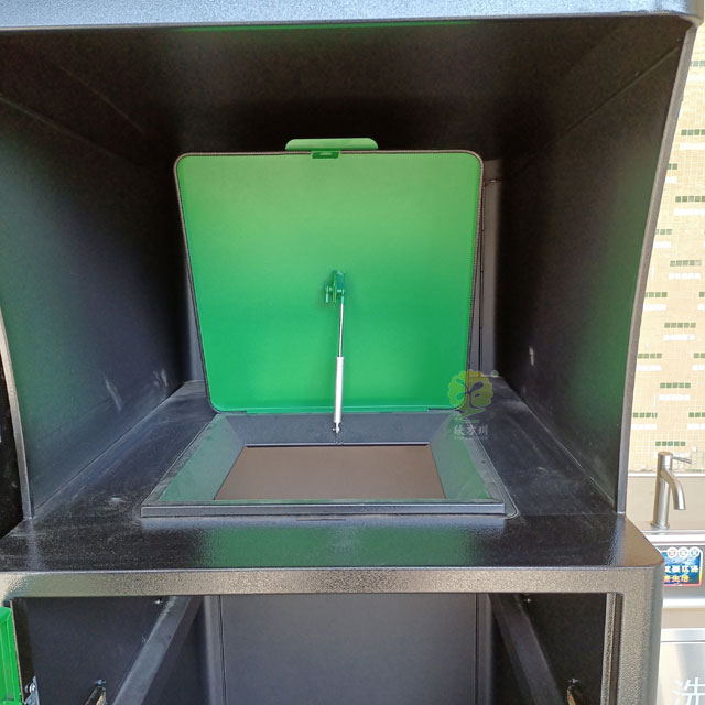 深圳城管驗收標準不銹鋼垃圾分類投放點大垃圾箱