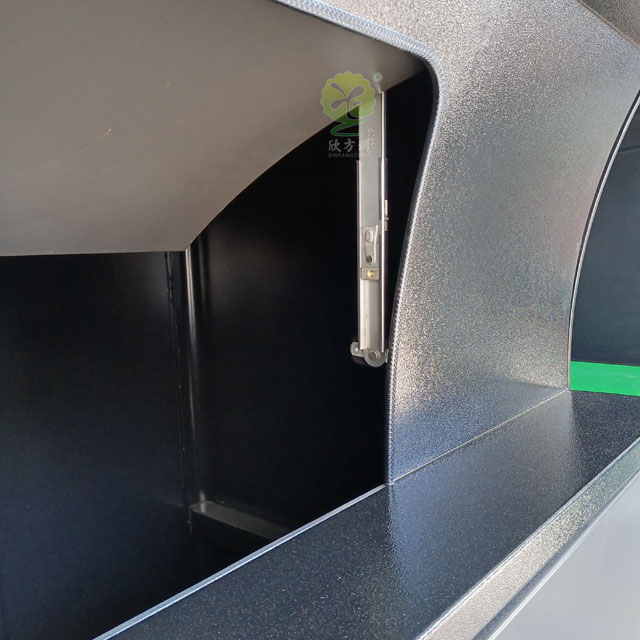 深圳城管驗收標準不銹鋼垃圾分類投放點大垃圾箱