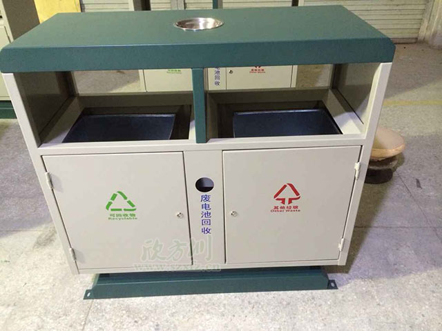 分類鋼制垃圾桶