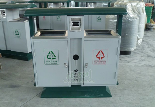 街道分類鋼制垃圾桶