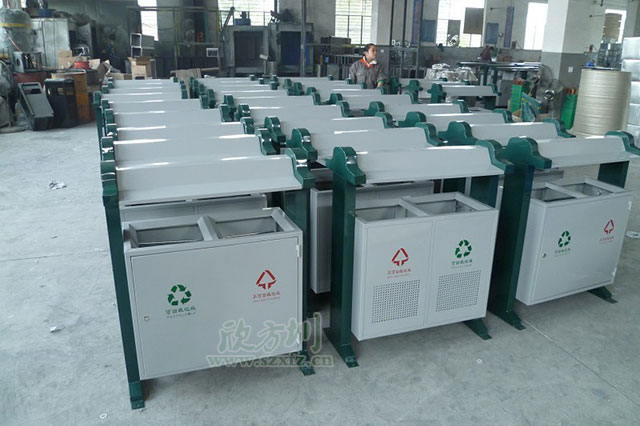 市政鋼制分類垃圾桶 市政鋼制分類垃圾桶